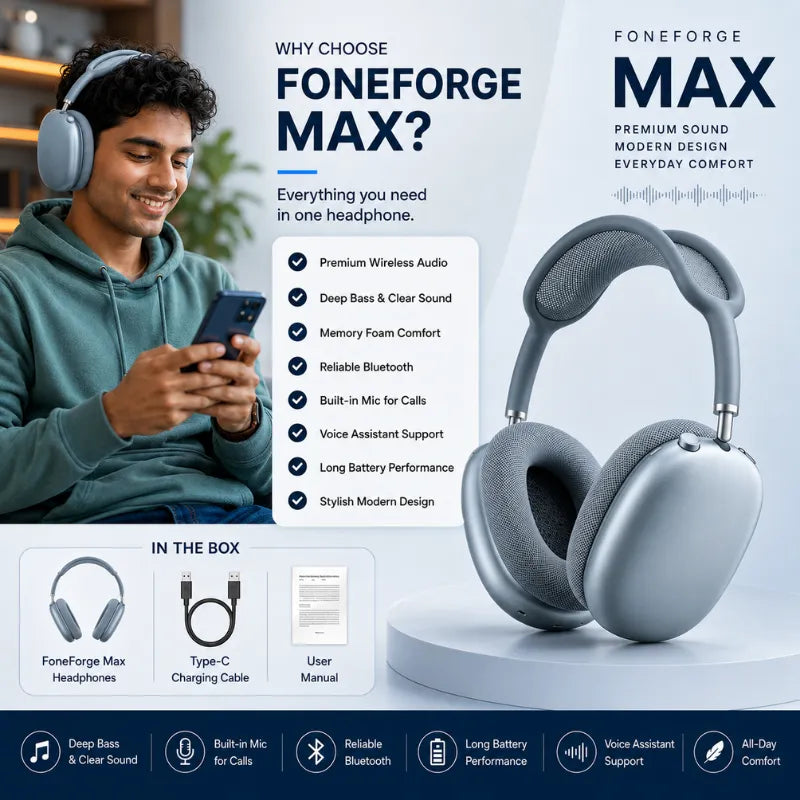 FoneForge Max Wireless Headphones