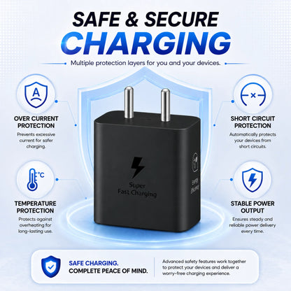 FoneForge 25W Type-C Fast Charger Adapter