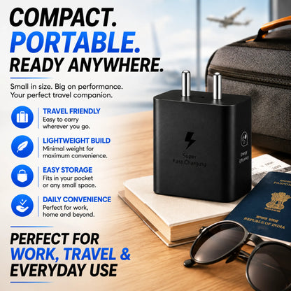 FoneForge 25W Type-C Fast Charger Adapter