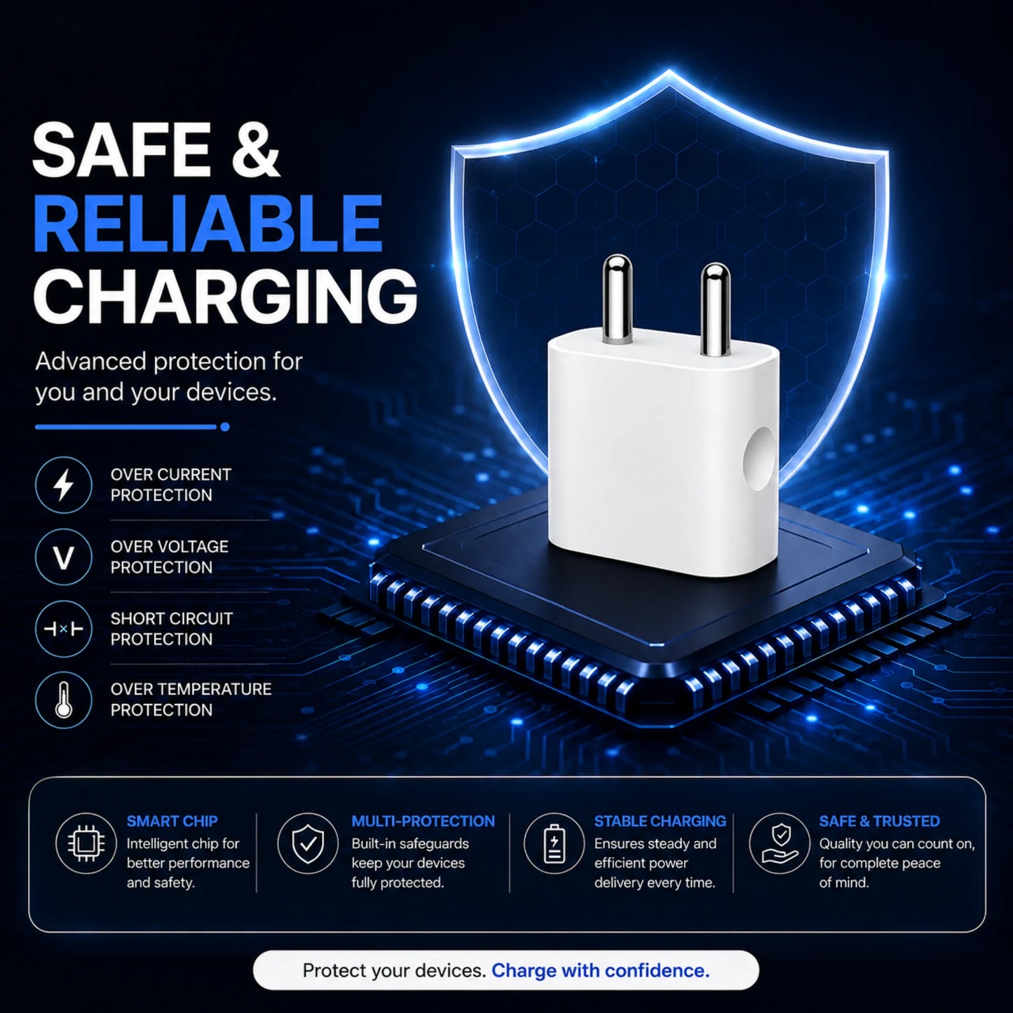 FoneForge 20W USB-C Power Adapter | Apple devices