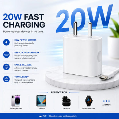 FoneForge 20W USB-C Power Adapter | Apple devices