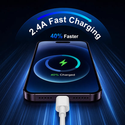 FoneForge USB-C to Lightning Fast Charging Cable for iPhone & Apple Devices